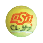 Chris Young, Oklahoma State, Autographed Tennis Ball